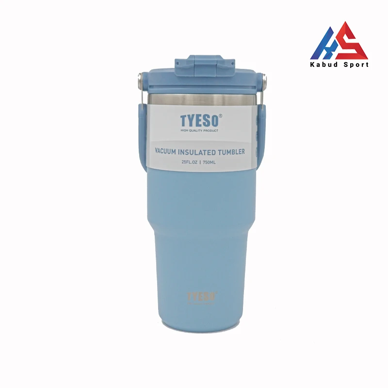 تراول ماگ تایسو 750 میل آبی اسمانی  (اورجینال)